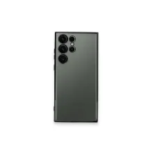 Newface Samsung Galaxy S23 Ultra Kılıf Razer Lensli Silikon - Siyah