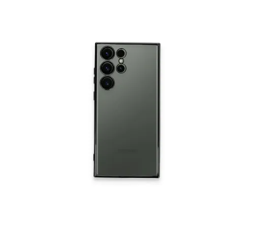 Newface Samsung Galaxy S23 Ultra Kılıf Razer Lensli Silikon - Siyah Newface Samsung Galaxy S23 Ultra Kılıf Razer Lensli Silikon - Siyah