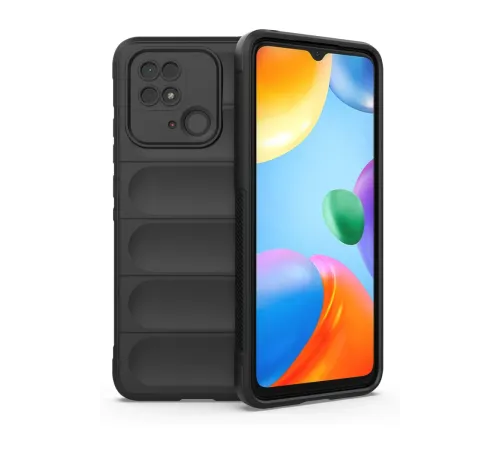 Newface Xiaomi Redmi 10C Kılıf Optimum Silikon - Siyah