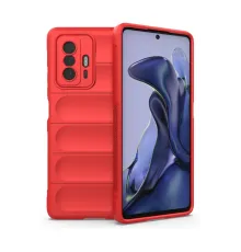 Newface Xiaomi Mi 11T Kılıf Optimum Silikon - Kırmızı