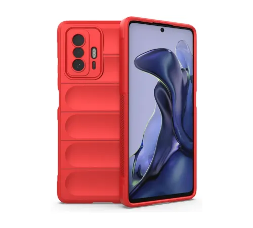 Newface Xiaomi Mi 11T Kılıf Optimum Silikon - Kırmızı Newface Xiaomi Mi 11T Kılıf Optimum Silikon - Kırmızı
