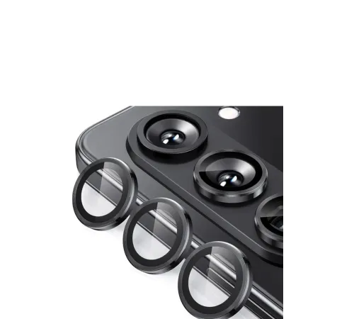 Newface Samsung Galaxy Z Fold 5 Valdez Metal Kamera Lens - Siyah