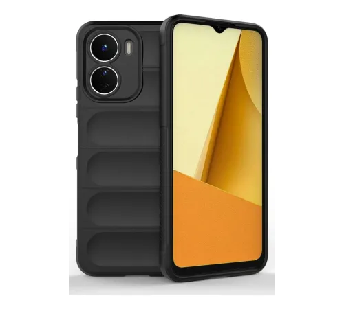 Newface Vivo Y16 Kılıf Optimum Silikon - Siyah