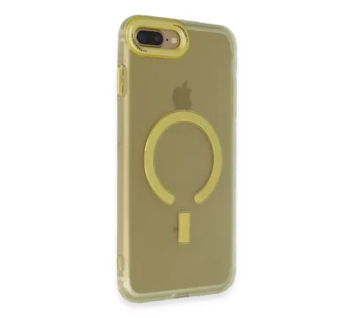 Newface iPhone 7 Plus Kılıf Troy Magsafe Kapak - Sarı Newface iPhone 7 Plus Kılıf Troy Magsafe Kapak - Sarı