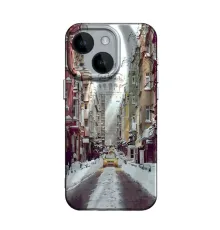 Newface iPhone 15 Kılıf Crew Desenli Kapak - Galata Kulesi