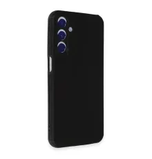 Newface Samsung Galaxy A55 5G Kılıf Loop Deri Silikon - Siyah