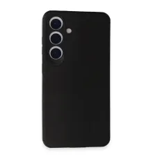 Newface Samsung Galaxy S24 Kılıf Loop Deri Silikon - Siyah