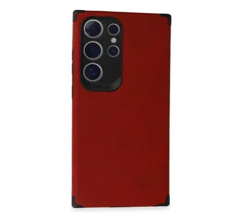 Newface Samsung Galaxy S24 Ultra Kılıf Loop Deri Silikon - Kırmızı Newface Samsung Galaxy S24 Ultra Kılıf Loop Deri Silikon - Kırmızı
