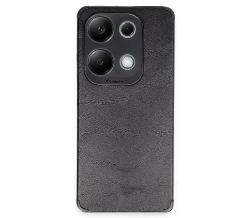 Newface Xiaomi Redmi Note 13 4G Kılıf Loop Deri Silikon - Siyah Newface Xiaomi Redmi Note 13 4G Kılıf Loop Deri Silikon - Siyah