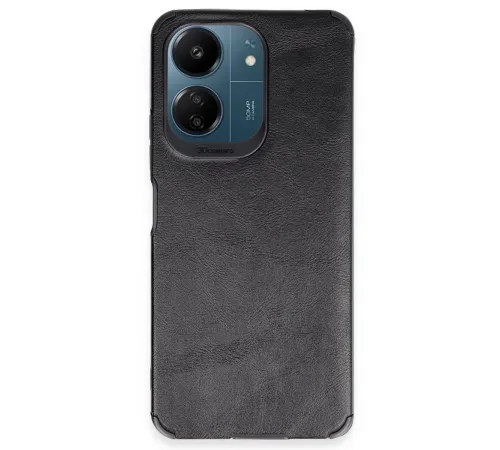 Newface Xiaomi Redmi 13C Kılıf Loop Deri Silikon - Siyah Newface Xiaomi Redmi 13C Kılıf Loop Deri Silikon - Siyah