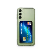 Newface Samsung Galaxy A25 5G Kılıf Kart Şeffaf Silikon - Şeffaf