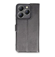 Newface Realme C63 Kılıf Trend S Plus Kapaklı Kılıf - Siyah