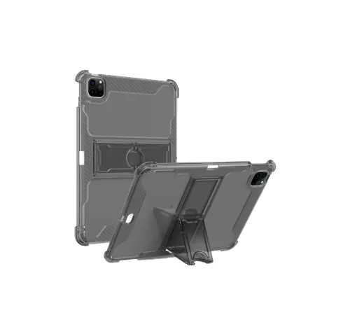 Newface iPad 10.2 (9.nesil) Kılıf Anti Şeffaf Standlı Tablet Silikon - Siyah Newface iPad 10.2 (9.nesil) Kılıf Anti Şeffaf Standlı Tablet Silikon - Siyah