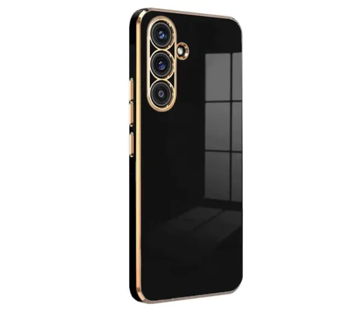 Newface Samsung Galaxy S25 Kılıf Volet Silikon - Siyah Newface Samsung Galaxy S25 Kılıf Volet Silikon - Siyah