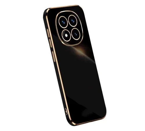 Newface Xiaomi Redmi Note 14 Pro Plus Kılıf Volet Silikon - Siyah