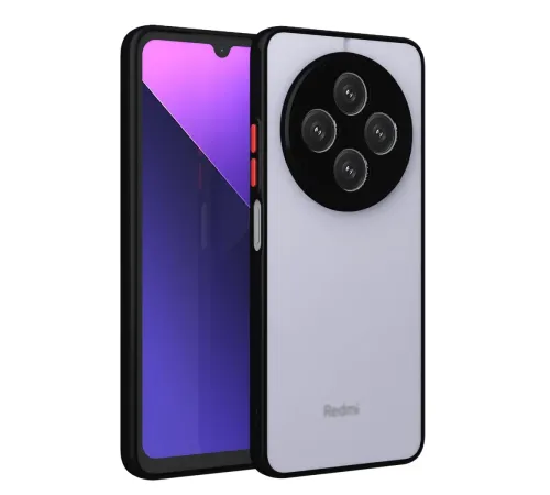 Newface Xiaomi Redmi 14C Kılıf Montreal Silikon Kapak - Siyah Newface Xiaomi Redmi 14C Kılıf Montreal Silikon Kapak - Siyah