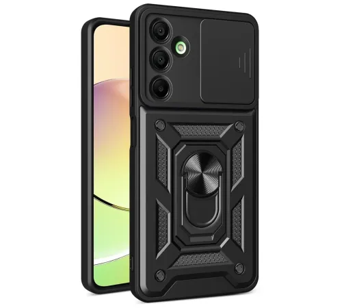Newface Samsung Galaxy A26 Kılıf Pars Lens Yüzüklü Silikon - Siyah Newface Samsung Galaxy A26 Kılıf Pars Lens Yüzüklü Silikon - Siyah