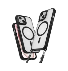 Newface iPhone 15 Kılıf Enka Magsafe Silikon Kılıf - Siyah