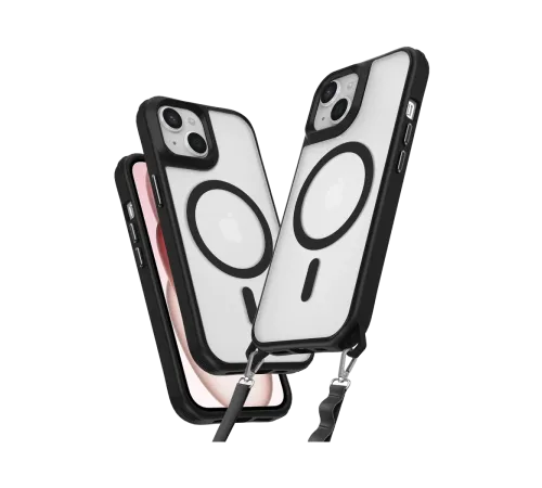 Newface iPhone 15 Plus Kılıf Enka Magsafe Silikon Kılıf - Siyah Newface iPhone 15 Plus Kılıf Enka Magsafe Silikon Kılıf - Siyah