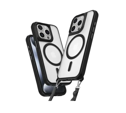 Newface iPhone 15 Pro Max Kılıf Enka Magsafe Silikon Kılıf - Siyah Newface iPhone 15 Pro Max Kılıf Enka Magsafe Silikon Kılıf - Siyah