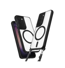 Newface Samsung Galaxy S23 Plus Kılıf Enka Magsafe Silikon Kılıf - Siyah