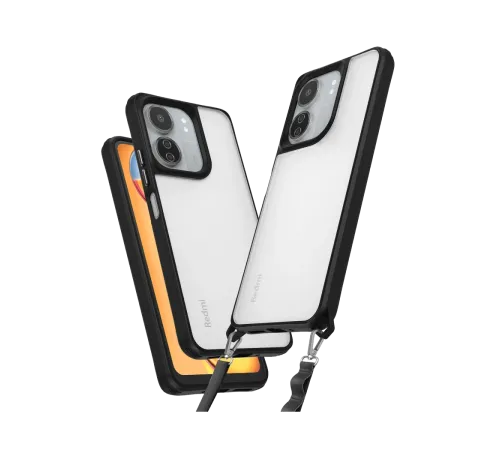 Newface Xiaomi Redmi 13C Kılıf Penta Silikon Kılıf - Siyah Newface Xiaomi Redmi 13C Kılıf Penta Silikon Kılıf - Siyah