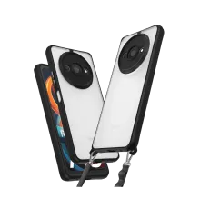 Newface Xiaomi Redmi A3 4G Kılıf Penta Silikon Kılıf - Siyah