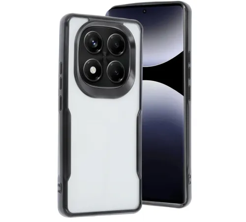 Newface Xiaomi Redmi Note 14 Pro 5G Kılıf Boyi Silikon Kapak - Siyah Newface Xiaomi Redmi Note 14 Pro 5G Kılıf Boyi Silikon Kapak - Siyah