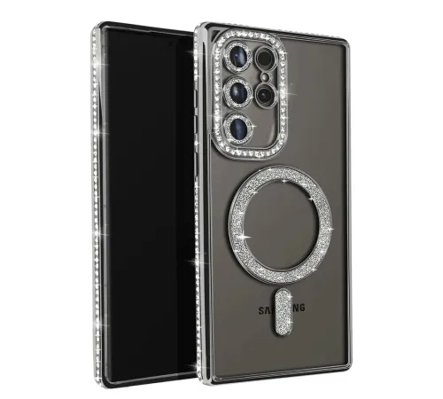 Newface Samsung Galaxy S25 Ultra Kılıf Joke Simli Magneticsafe Kılıf - Siyah Newface Samsung Galaxy S25 Ultra Kılıf Joke Simli Magneticsafe Kılıf - Siyah