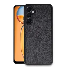 Newface Samsung Galaxy A36 Kılıf Aras Deri Kapak - Siyah