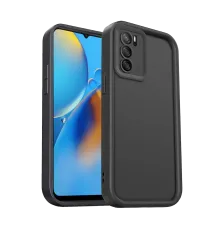 Newface Oppo A16 Kılıf Viera Silikon - Siyah