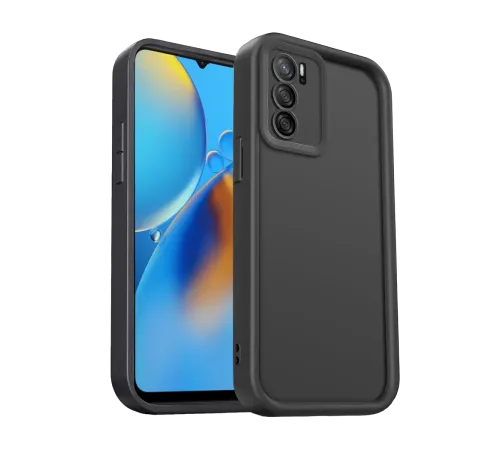 Newface Oppo A16 Kılıf Viera Silikon - Siyah Newface Oppo A16 Kılıf Viera Silikon - Siyah