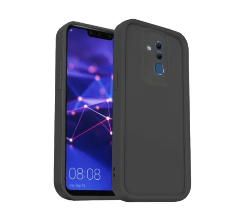 Newface Huawei Mate 20 Lite Kılıf Viera Silikon - Siyah Newface Huawei Mate 20 Lite Kılıf Viera Silikon - Siyah