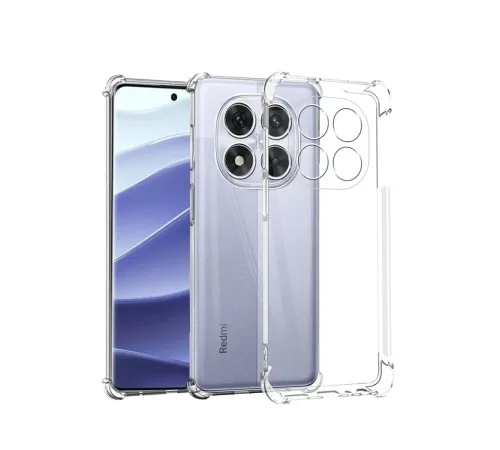 Newface Xiaomi Redmi Note 14 Pro 5G Kılıf Lüx Şeffaf Silikon Newface Xiaomi Redmi Note 14 Pro 5G Kılıf Lüx Şeffaf Silikon