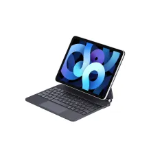 Newface iPad Pro 13 (2024) Kılıf X9P Magic Manyetik Klavyeli Tablet Kılıfı - Siyah