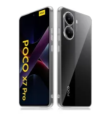 Newface Xiaomi Poco X7 Pro Kılıf Lüx Şeffaf Silikon