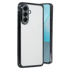 Newface Samsung Galaxy A56 Kılıf Razer Lensli Silikon - Siyah