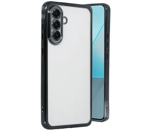 Newface Samsung Galaxy A56 Kılıf Razer Lensli Silikon - Siyah Newface Samsung Galaxy A56 Kılıf Razer Lensli Silikon - Siyah