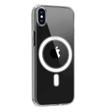 Newface iPhone X Kılıf Magneticsafe Şeffaf Silikon - Şeffaf