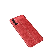 Newface Oppo Reno 4 Pro Kılıf Auto Focus Kapak - Kırmızı