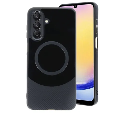 Newface Samsung A26 Kılıf Maya Karbon Kapak - Siyah