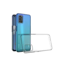 Newface Oppo A52 Kılıf Lüx Şeffaf Silikon
