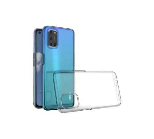 Newface Oppo A52 Kılıf Lüx Şeffaf Silikon Newface Oppo A52 Kılıf Lüx Şeffaf Silikon