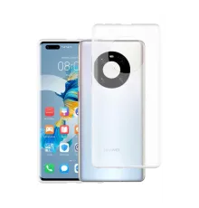 Newface Huawei Mate 40 Pro Kılıf Lüx Şeffaf Silikon
