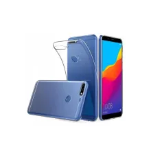Newface Huawei Y7 2018 Kılıf Lüx Şeffaf Silikon