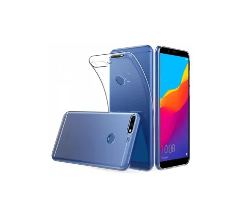 Newface Huawei Y7 2018 Kılıf Lüx Şeffaf Silikon Newface Huawei Y7 2018 Kılıf Lüx Şeffaf Silikon