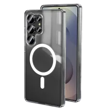 Newface Samsung Galaxy S25 Ultra Kılıf Magneticsafe Şeffaf Silikon - Şeffaf