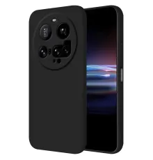 Newface Xiaomi Mi 15 Ultra Kılıf Nano içi Kadife Silikon - Siyah