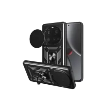 Newface Xiaomi Mi 15 Ultra Kılıf Pars Lens Yüzüklü Silikon - Siyah