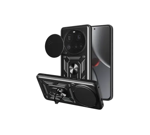 Newface Xiaomi Mi 15 Ultra Kılıf Pars Lens Yüzüklü Silikon - Siyah Newface Xiaomi Mi 15 Ultra Kılıf Pars Lens Yüzüklü Silikon - Siyah